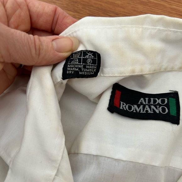 Vintage Embroidered Swing Band Short Sleeve Button Up Shirt size M/L - Picture 8 of 11